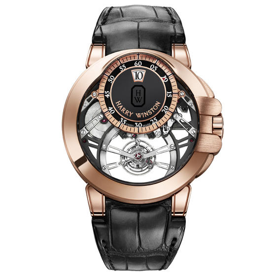 Replica Harry Winston OCEAN TOURBILLON JUMPING HOUR OCEMTJ45RR001 watch